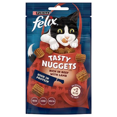 Felix Tasty Nuggets Rich in Beef & Lamb