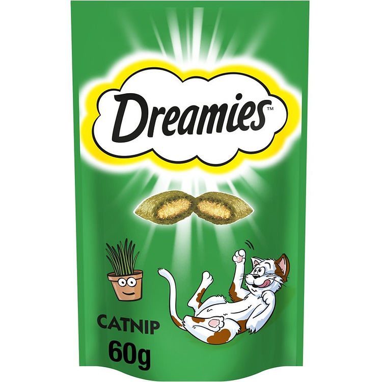 Dreamies catnip flavour treats 60g