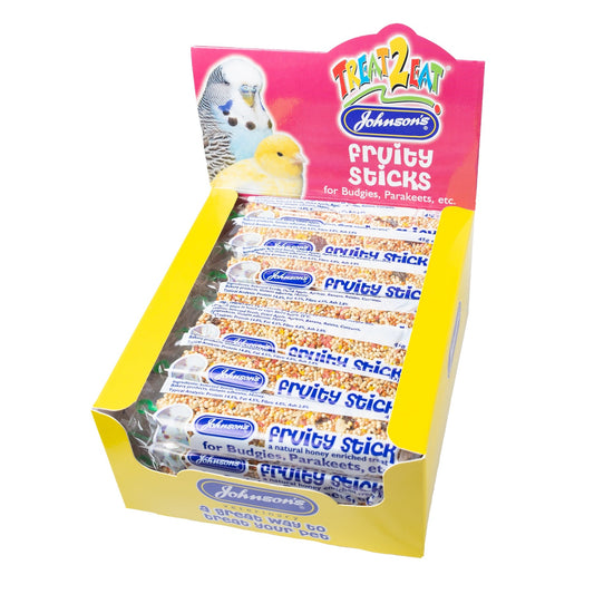 Johnson's Fruity Sticks for Budgies, Parakeets.