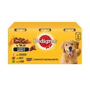 Pedigree 6 pack in jelly