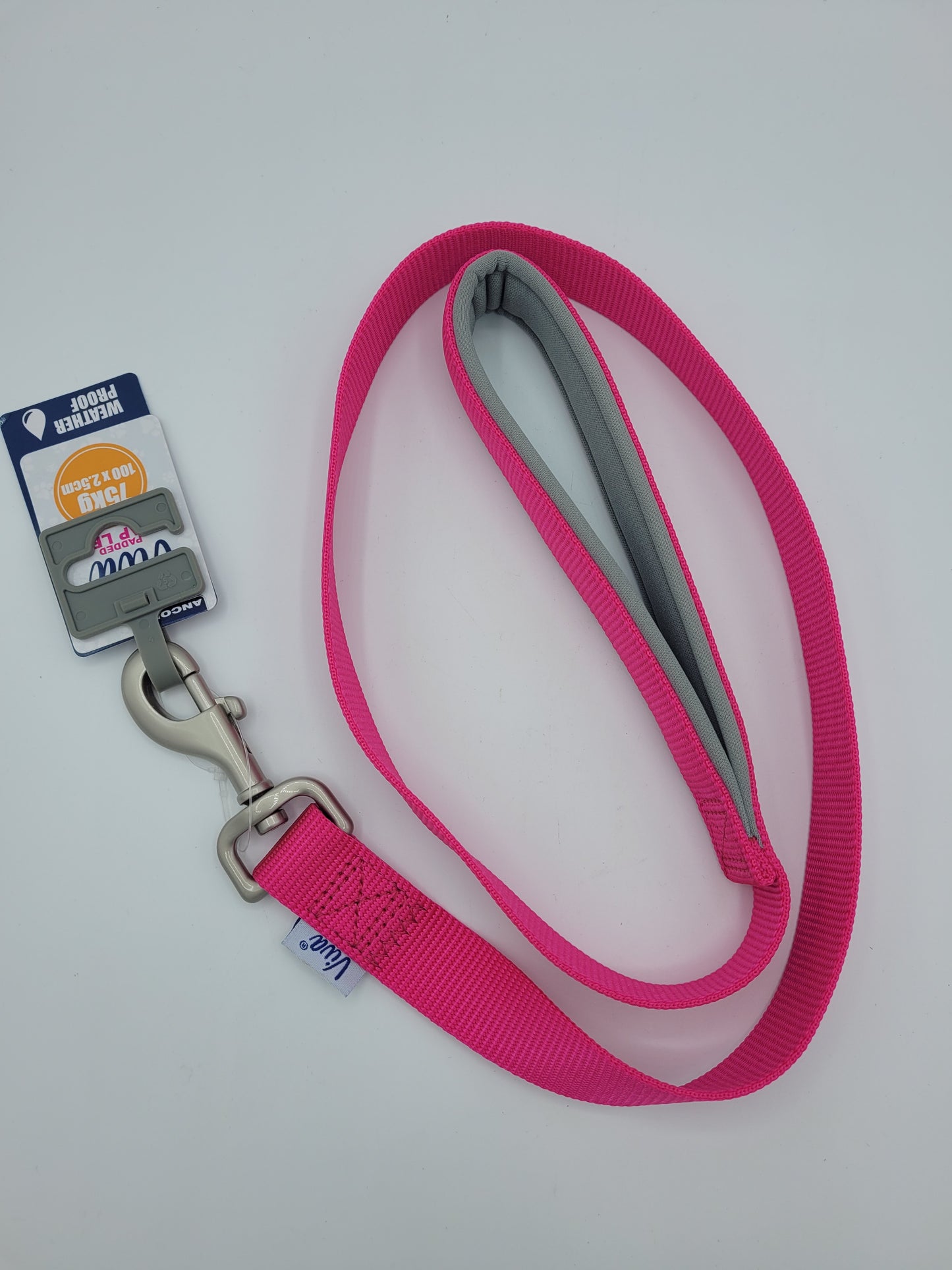 Purple Ancol padded snap lead.