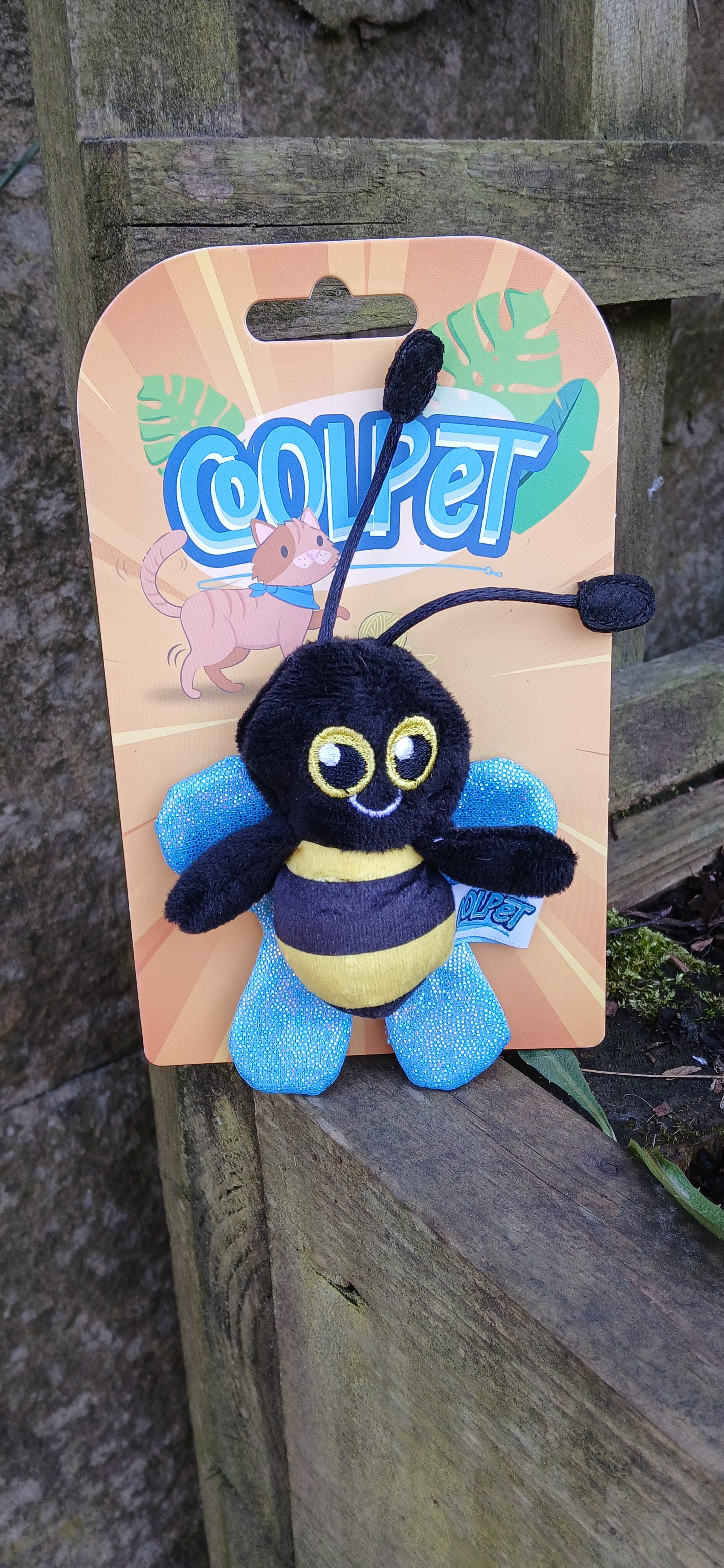 Coolpet Bumble Bee Cat Toy