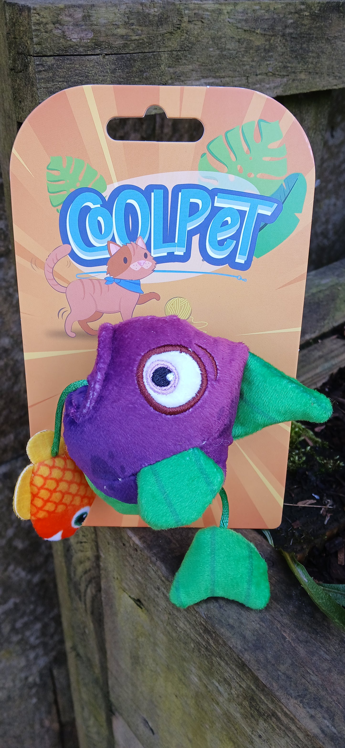 Coolpet Fish Cat Toy