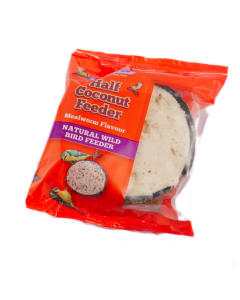 Half coconut feeder