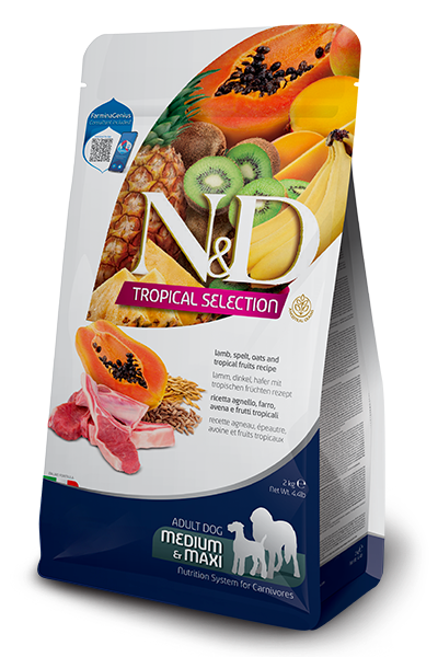 N&D Dog Tropical Selection Lamb Adult Med/Max 2 Kg