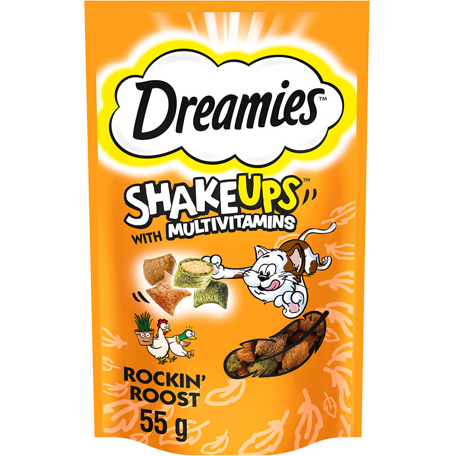 Dreamies shake ups with multivitamins