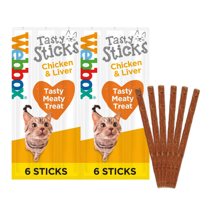 Webbox tasty sticks with chicken