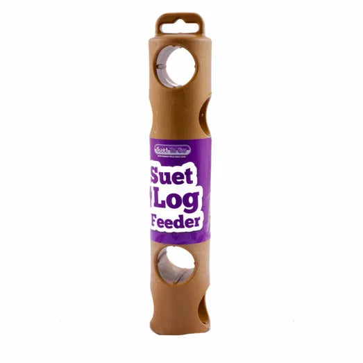 Suet Log Feeder