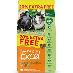 Burgess Excel Guinea Pig Nuggets with Mint