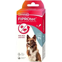 Beaphar FIPROtec for dogs weighing 10-20kg