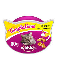 Whiskas Temptations Chicken and Cheese 60g