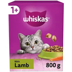 Whiskas With Tasty Lamb 800g