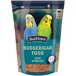Bucktons Budgerigar Food with Spirulina