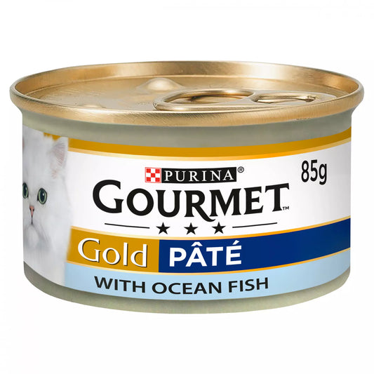 Gourmet Gold Pate with Ocean Fish.