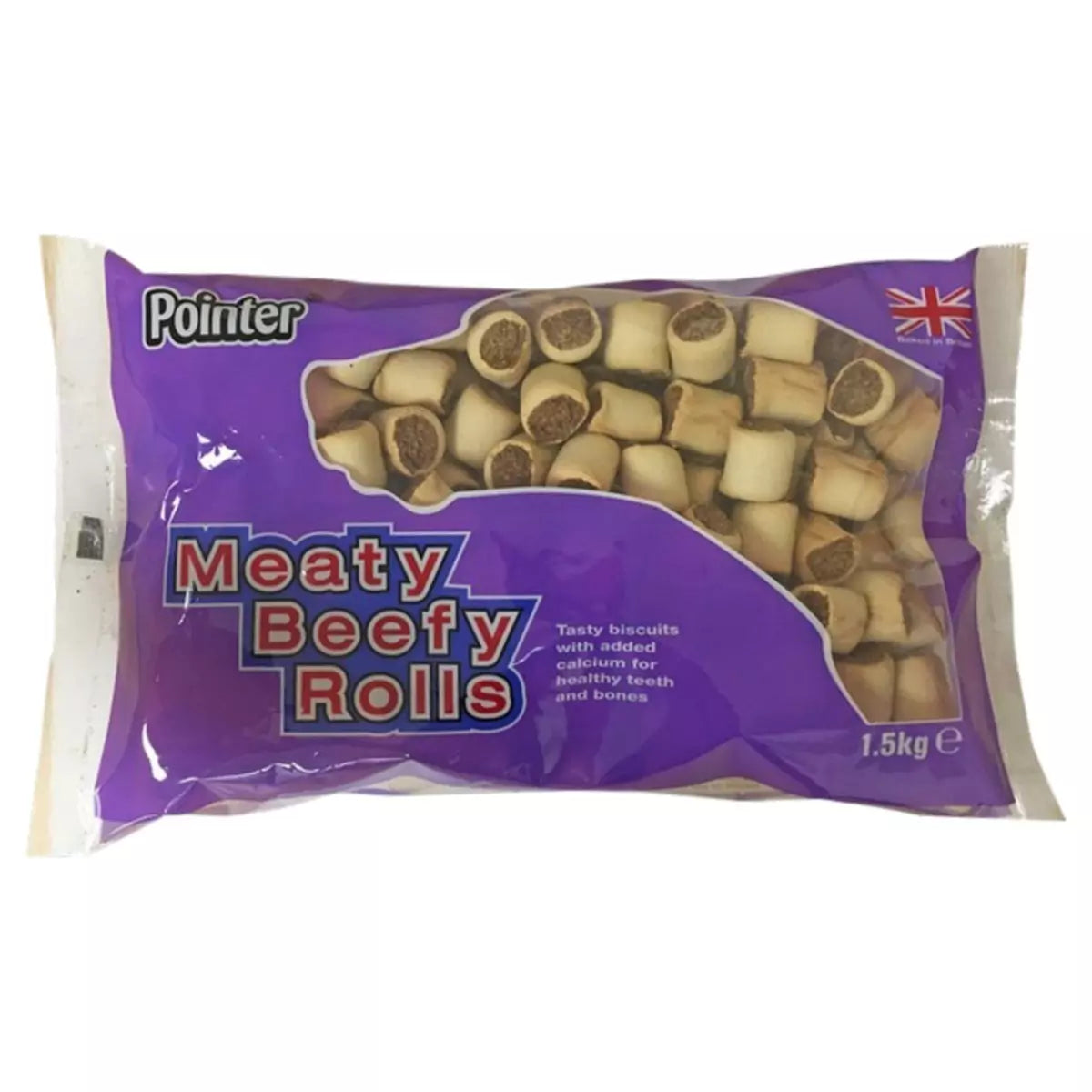 Pointer Meaty Beefy Rolls 1.25kg