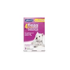 Johnson's 4fleas Tablets for Dogs Between 1-11KG