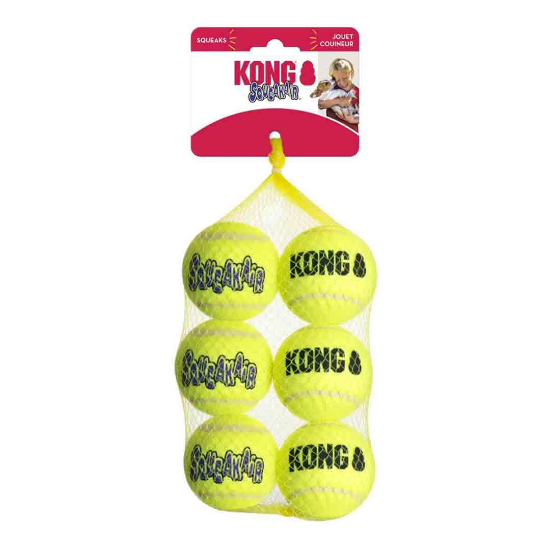 Kong squeakair tennis balls