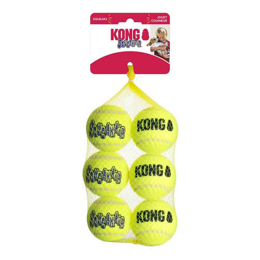 Kong squeakair tennis balls